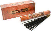 Hem Amber - Sandal Incense 6pk