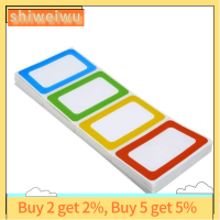 สติกเกอร์ป้ายชื่อ SHIWEIWU2558285 200ชิ้นส่งชื่อขอบสีสันสดใสส่งเมล