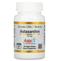 [ล๊อตใหม่] California แอสตราซาติน Astaxanthin 12 mg 30/120 เจล Ex 30/11/24