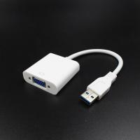 USB3.0 Video Graphic Card Display External Cable Adapter 1080P USB 3.0 to VGA Adapter Connector for WIN7 WIN8 Vista Adapters