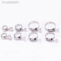 ﹍℡☁ Hose Clamp with Handle Adjustable 304 Stainless Steel Water Pipe Clasp Tube Fitting Fastener Tool