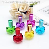 【YP】 1PC 10ml Colorful Glass Perfume Bottle Spray Refillable Atomizer Scent Bottles 5colors