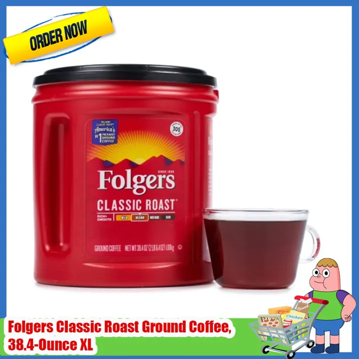 Folgers Classic Roast Ground Coffee, 38.4-Ounce XL | Lazada PH