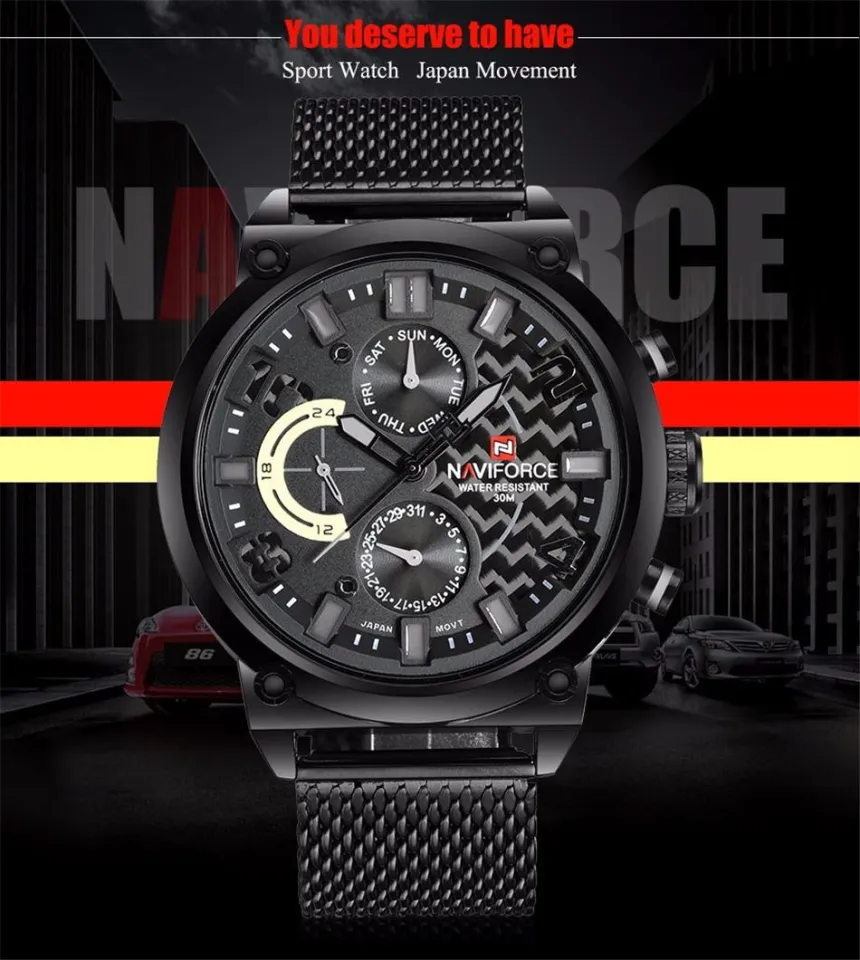 Naviforce watch clearance 9068 m