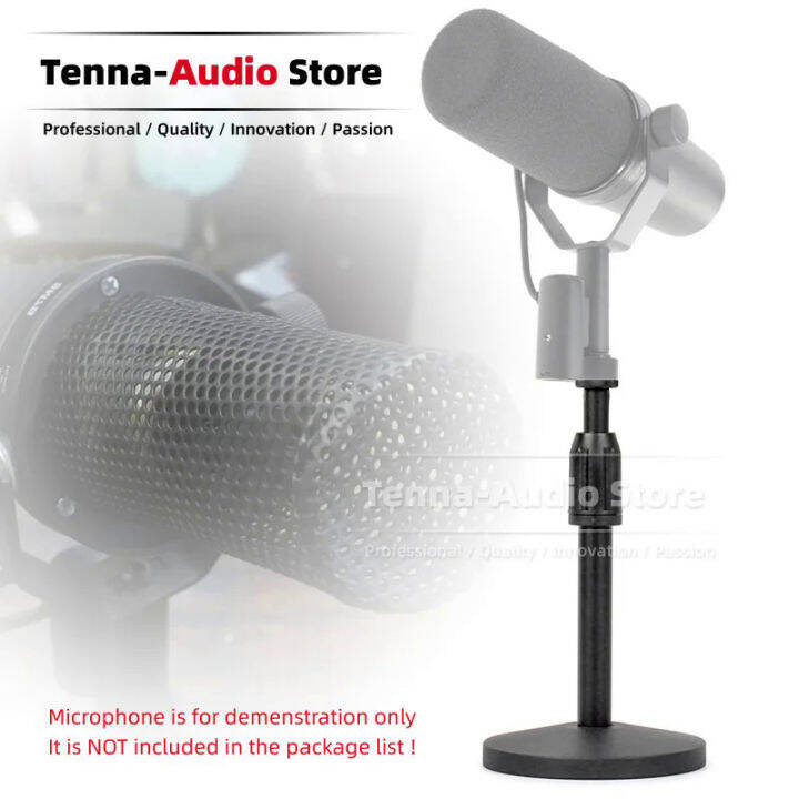 Desktop Mic Boom Arm Recording Rack Mount For SHURE SM7B SM 7B SM7 7 B