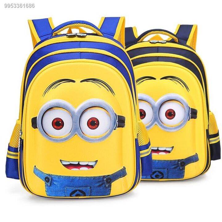 COD Cute Minions Children's Backpack Boys Girls Children Animation ...