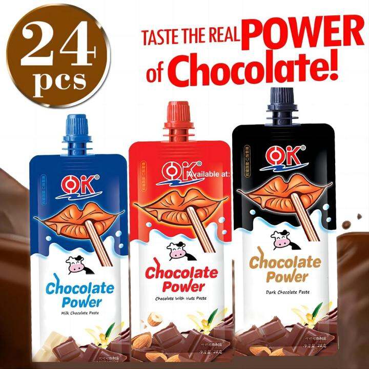 OK Chocolate Power / Chocolate Paste Chocolate drinks 24pcs/set Lazada PH