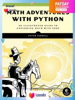 (พร้อมส่ง) หนังสือภาษาอังกฤษ Math Adventures with Python : An Illustrated Guide to Exploring Math with Code [Paperback]