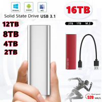 ใหม่พิเศษ 60TB ความเร็วสูง 16t2TB มือถือโซลิดสเตตการค้าต่างประเทศขยายฮาร์ดดิสก์ภายนอก .