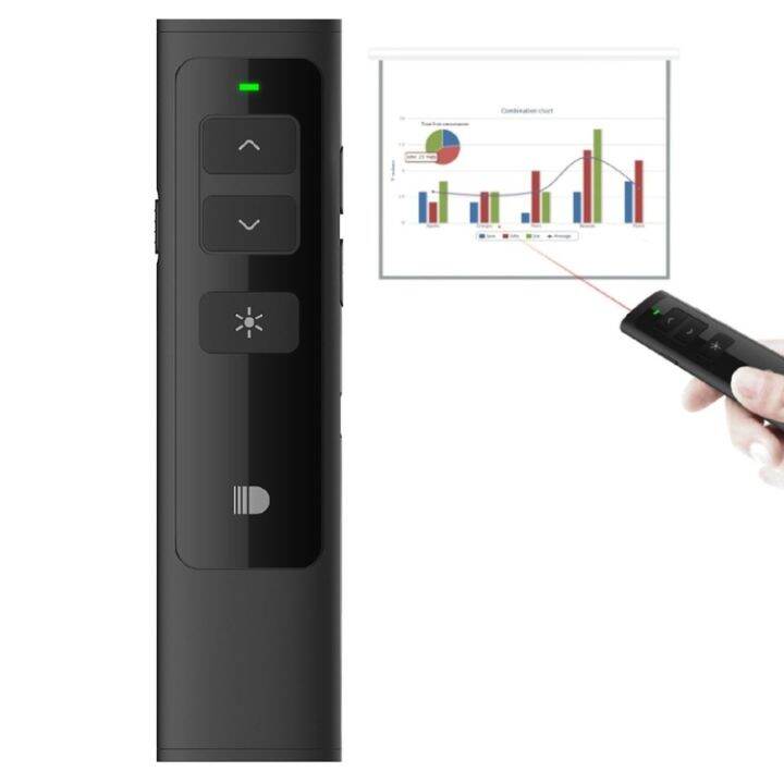 Doosl DSIT013 2.4GHz Rechargeable PowerPoint Presentation Remote