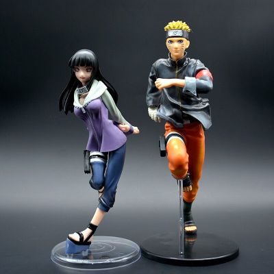 โมเดล GK โมเดลเคลื่อนไหวตุ๊กตาขยับแขนขาได้ Naruto Hinata PVC 16ซม. ของเล่นสะสมรูปปั้นนารูโตะ Hyūga Hinata