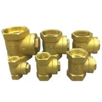 1/2 3/4 1 1-1/4 1-1/2 2 BSP Female Brass Swing One Way Valve Check Valve Non-return Valve