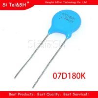 20pcs varistor 07D180K 18V piezoresistor 7D180K 07D180