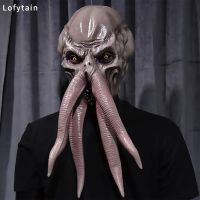 Baldurs Gate 3 Lllithid Mind Flayer Squiddy Mask Cosplay Animal Octopuses Monster Latex Helmet Halloween Party Costume Props