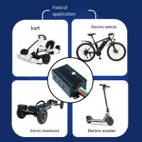 Brushless Motor Controller 75100 FOC Single Drive ESC for Electric E-Bike Scooter 4-16S 50A 75V Speed Controller