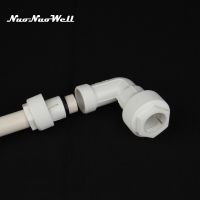 1pc NuoNuoWell POM OD 25mm-20mm Pipe Reducing Elbow Quick Connector Tube Coupling Fittings Garden Irrigation Watering Adapter Watering Systems  Garden