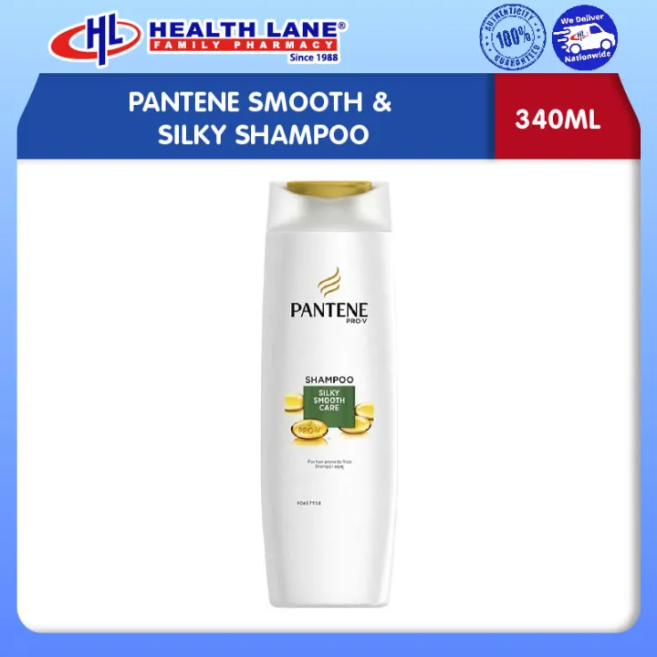 PANTENE SMOOTH & SILKY SHAMPOO (340ML) | Lazada