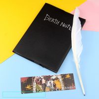A5 Anime Death Note Cosplay Notebook amp; Feather Pen Book L Necklace Animation Art Writing Journal Theme Collectable NoteBook