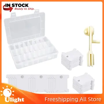 152Pcs Accessories Including Embroidery Thread Bobbins Stith