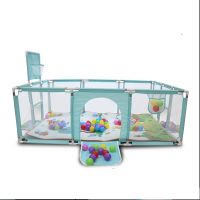 Baby Playpen Safety Barrier Childrens Playpens Kids Fence Dry Balls Pool For Newborn Playground With Basketball Football