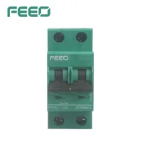 Feeo เบรกเกอร์โซลาร์2P Dc 550V 800V สำหรับระบบสุริยะ Pv 6a 10a 16a 20a 25a 32a 40a 50a 63a Dc Mcb Disjuntor