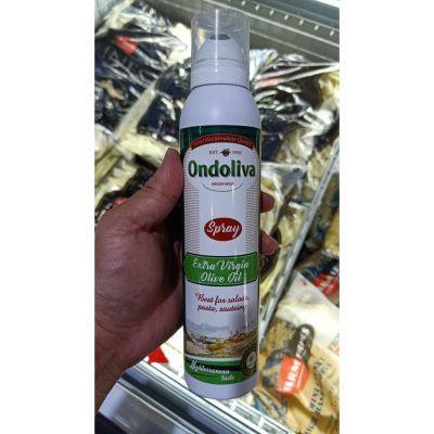 อาหารนำเข้า🌀 Extra Virgin Olive Olive Olive Oil ONDOLIVA Extra Virgin Olive Oil Cooking Spay 200ml