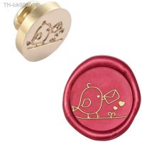 ™ 1 pc Wax Seal Stamp Head Bird Removable Sealing Brass Stamp Head for Creative Gift Envelopes Invitations Cards Decoration