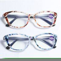 Women 39;s Glasses 2022 Trend Printed Frame Reading Glasses Men Eye Protection Anti-Blue Light Presbyopia Eyeglasses 1.0 4.0