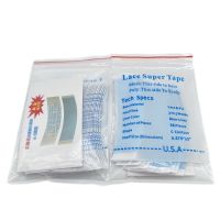 36 PCS Blue Double Double Side Tape Lace Super Tape for PU Toupee Wig adhesive Super Strong Wig Tape Cleaning Tools