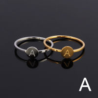 Stainless Steel Ring Letter Ring Rings For Women Initial Heart Star Ring Gold Couple Ring Fashion Wedding Letter Jewelry Ring