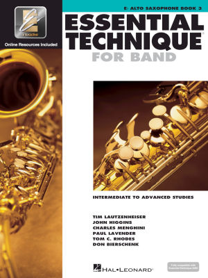 ESSENTIAL TECHNIQUE for Band Eb Alto Saxophone Book 3