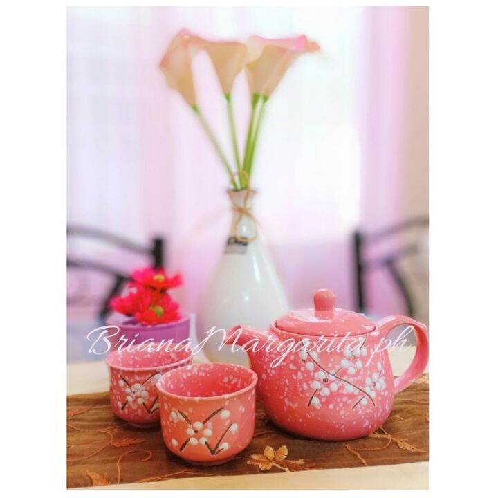 AUTHENTIC Japanese Tea Set with Strainer 500ML Lazada PH