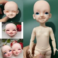 [ยอดเยี่ยม] 30เซนติเมตรยิ้มใบหน้าตุ๊กตา1/6 Bjd ตุ๊กตาแต่งหน้าหัวตุ๊กตาหรือทั้งตุ๊กตาแฮนด์เมด DIY ตุ๊กตาเด็กของเล่นสาวตุ๊กตา