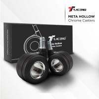 TTRacing XL Ultra Smooth Roller Blade &amp; Meta Hollow Chrome Chair Casters Wheels - Set of 5 ลูกล้อ