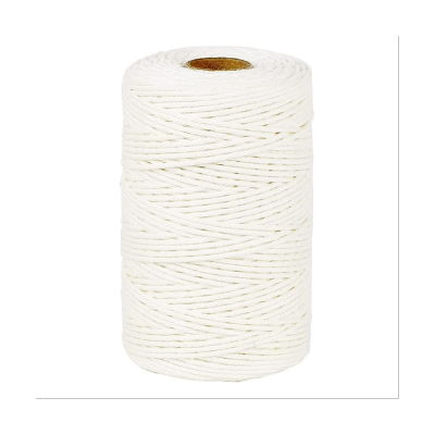 Cotton Butchers Twine String 500Meters 3mm Twine for Cooking Food Safe Crafts Bakers Kitchen Butcher Meat Turkey