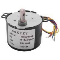 50Ktyz Ac220V 10W 0.5A 2.5R/ Min Permanent Magnet Synchronous Motor Ac Gear Reduction Motor Cw / Ccw