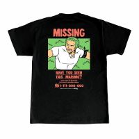 One Piece Anime T-Shirt - Kuru Zoro Missing Tee