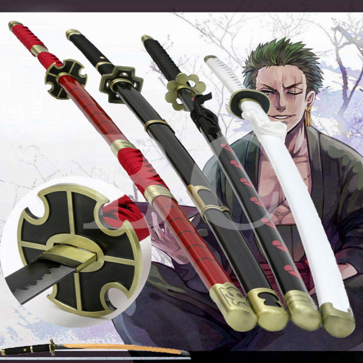 Zoro One Piece Roronoa Zoro Autumn Water Three Generati Wooden Sword