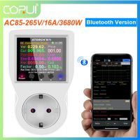 CORUI Tuya WiFi Bluetooth Smart EU Socket Plug Digital Wattmeter Power Meter Smart Socket Electricity Consumption Kilowatt Meter Ratchets Sockets