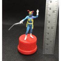 ฟิกเกอร์ไอ้มดแดง งานฝา นางพญาผึ้ง Masked Rider Bottle Cap Collection " BEE WOMAN " mini Figure Bandai 2002 RARE