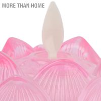 BMore Than Home โคมไฟ Led รูปดอกบัว สีเหลือง สําหรับตกแต่งบ้าน ออฟฟิศ