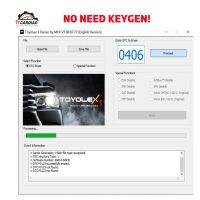 ToyoLex 3 ToyoLex3 Unlimited Version for Denso Lexus Mascheramento DTC EGR IMR DPF IMV VMAX IMMO OFF Disable for Generation File