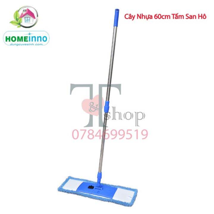 Cây Lau Nhà Cán Rút Bản Nhựa 60cm Tấm San Hô Homeinno | Lazada.vn