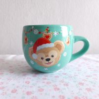 แก้วกาแฟ แก้วเซรามิค ดัฟฟี่ (Duffy and friends) ลาย Christmas ลิขสิทธ์ Tokyo Disney Sea ของแท้