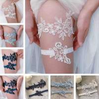 Belt Stocking Ring Thigh Cosplay Female Bridal Garters Wedding Loop Leg Belt Garter Lace Lingerie Ring Leg Bow Women Sexy 2Pcs