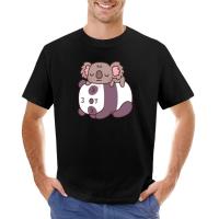 Cute Sleeping Panda And Koala Bear T-Shirt Aesthetic Clothes New Edition T Shirt Oversized T Shirt Men