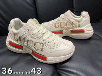 รองเท้าหนัง Gucci ผู้ชาย-ผู้หญิง ควร+เพิ่ม 1 size สินค้าถ่ายจากงานจริง รองเท้าผ้าใบ รองเท้าผู้ชาย รองเท้าผู้หญิง รองเท้าราคาถูก