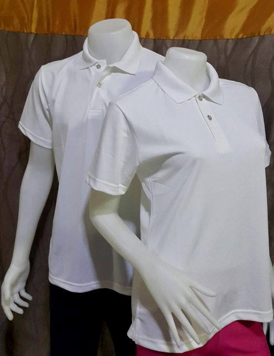 เสื้อโปโลสีขาว-เสื้อโปโลตัวเปล่า-เสื้อโปโลทำงาน-เสื้อโปโลผู้หญิง