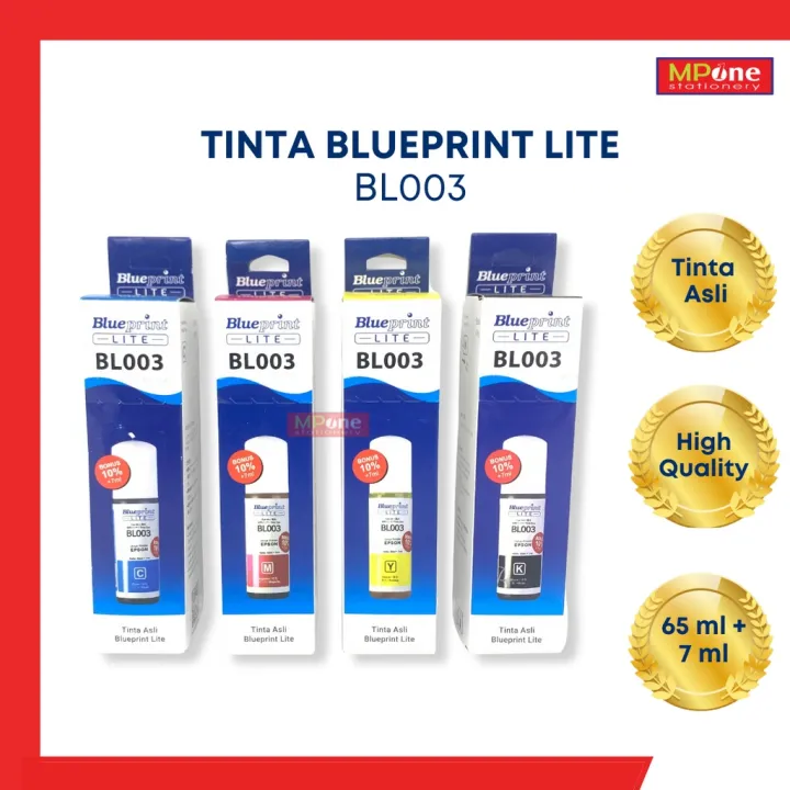 Tinta Blueprint Bl Tinta Blueprint Lite Tinta Printer Ml