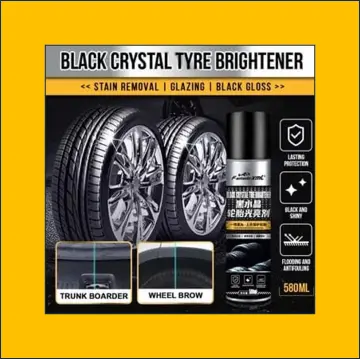 Car Tire Coating And Glazing, Tire Brightener, Tire Wax, Necessary